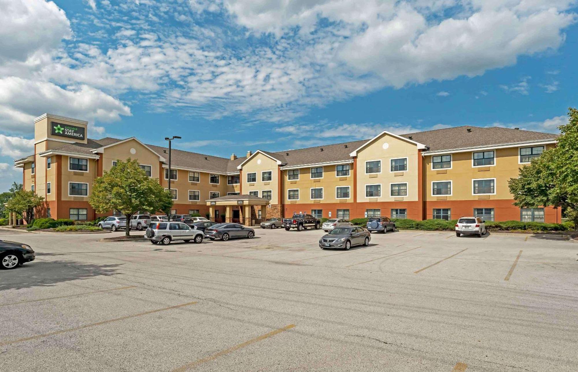 ホテル エクステンデッド ステイ アメリカ シカゴ ハノーバー パーク Hanover Park エクステリア 写真